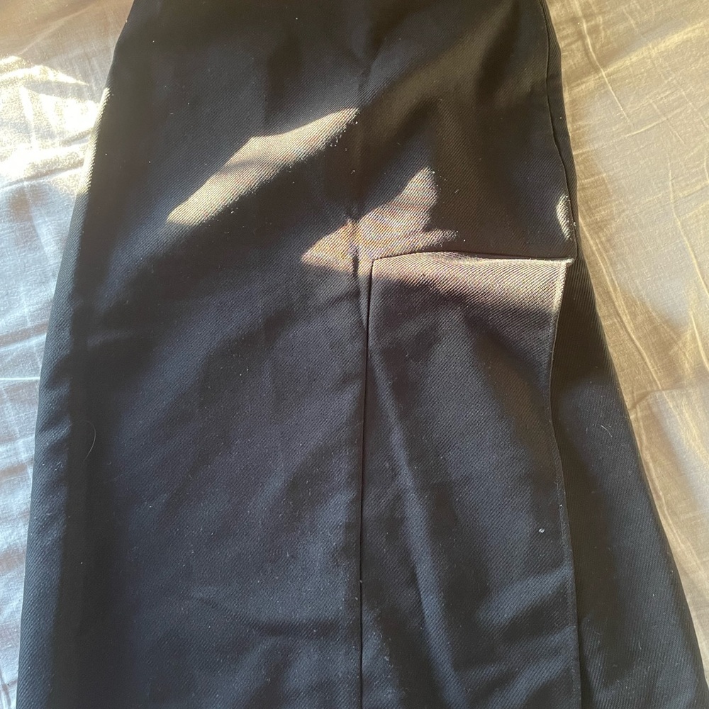 Acne Studios black skirt.